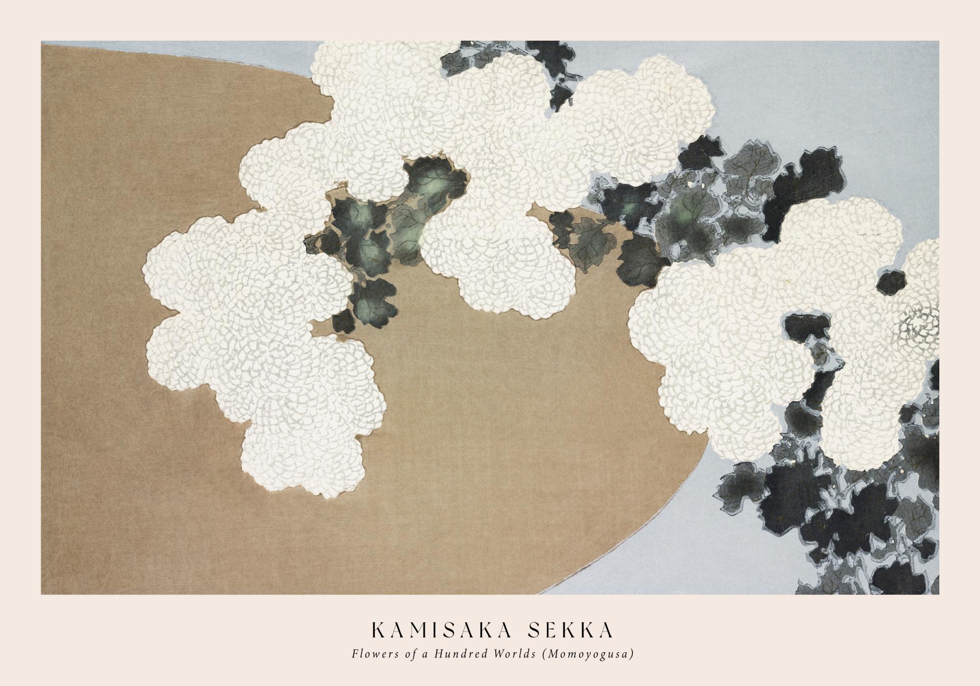 Kamisaka Sekka - Flowers of a Hundred Worlds (Momoyogusa) Print