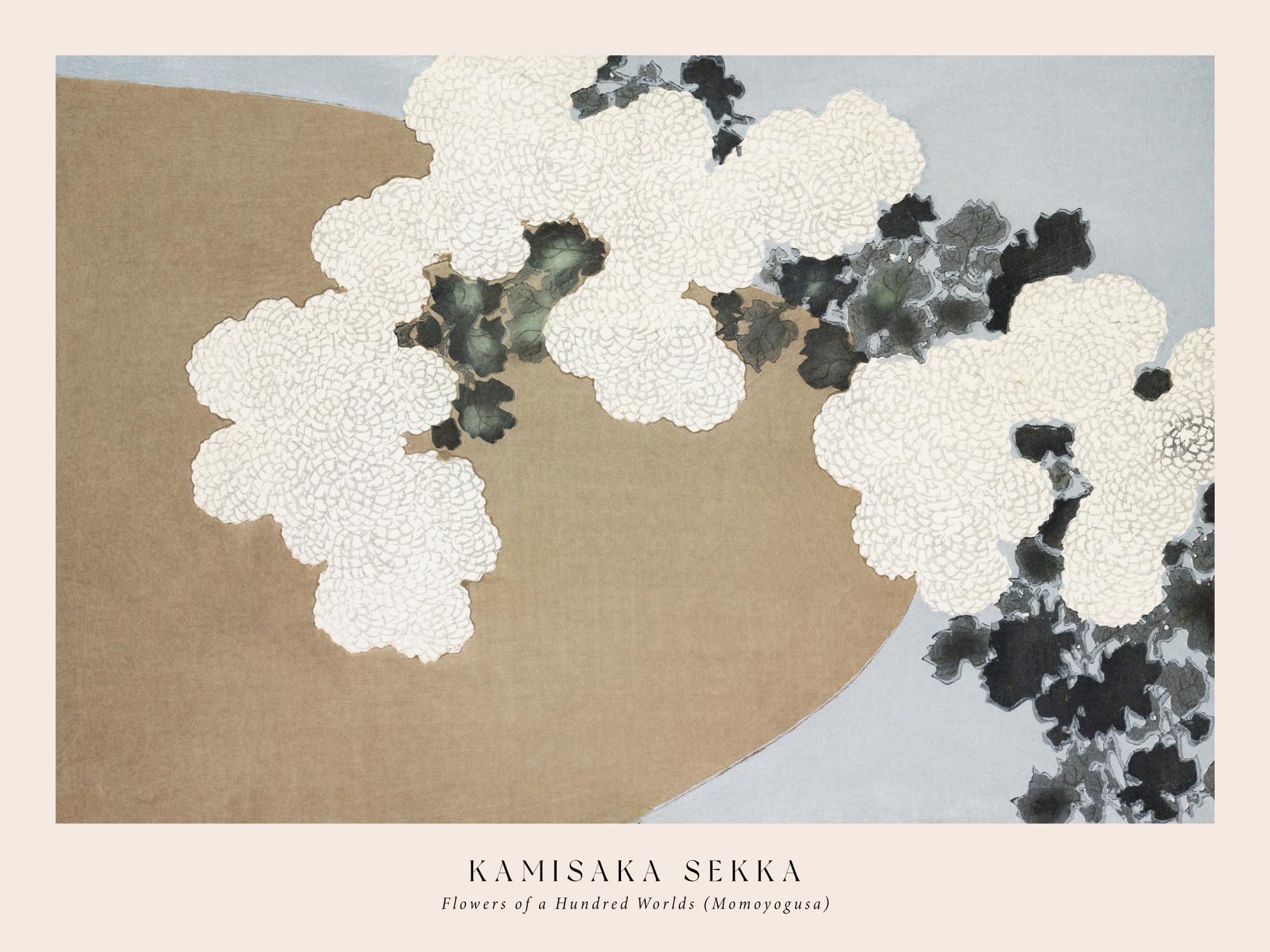 Kamisaka Sekka - Flowers of a Hundred Worlds (Momoyogusa) Print