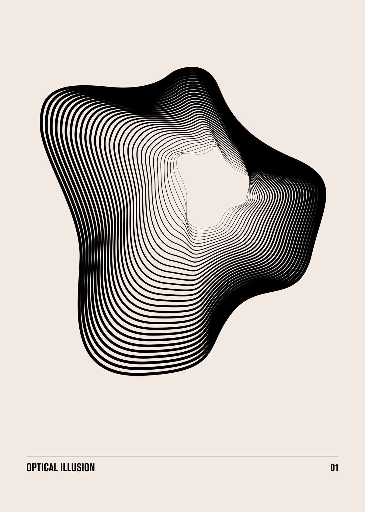 Optical Illusion No1 Print