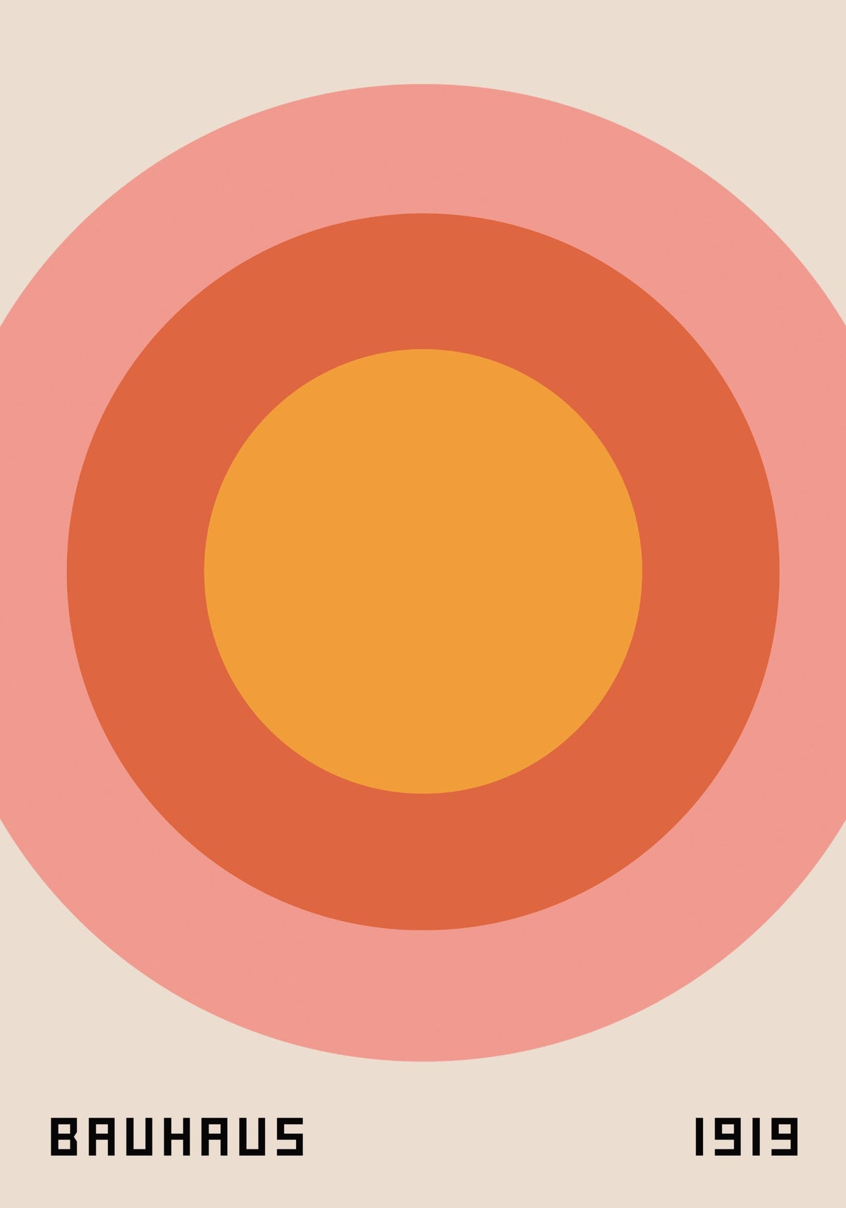 Bauhaus 1919 Print