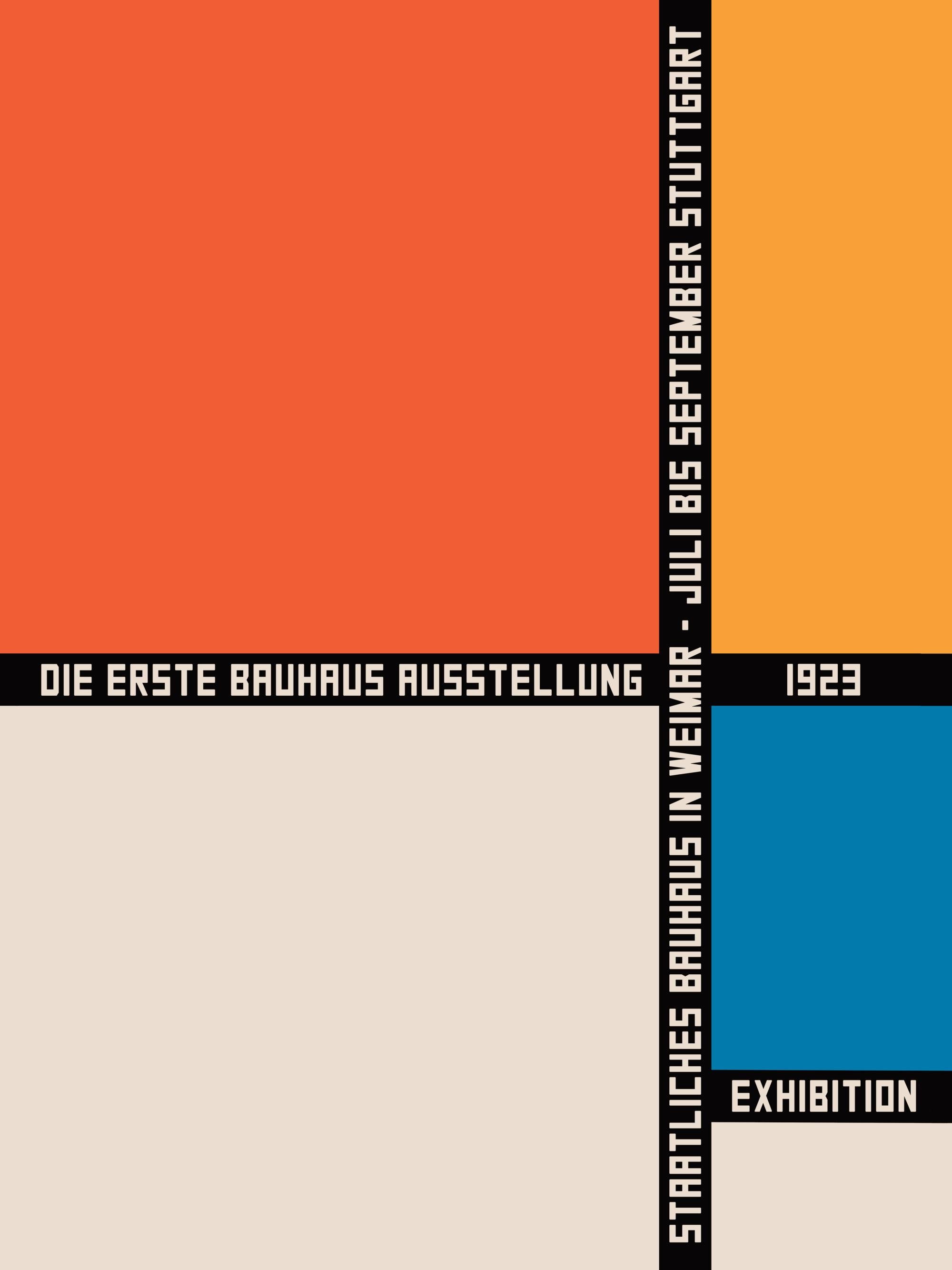 Bauhaus Geometric Color Blocks Print