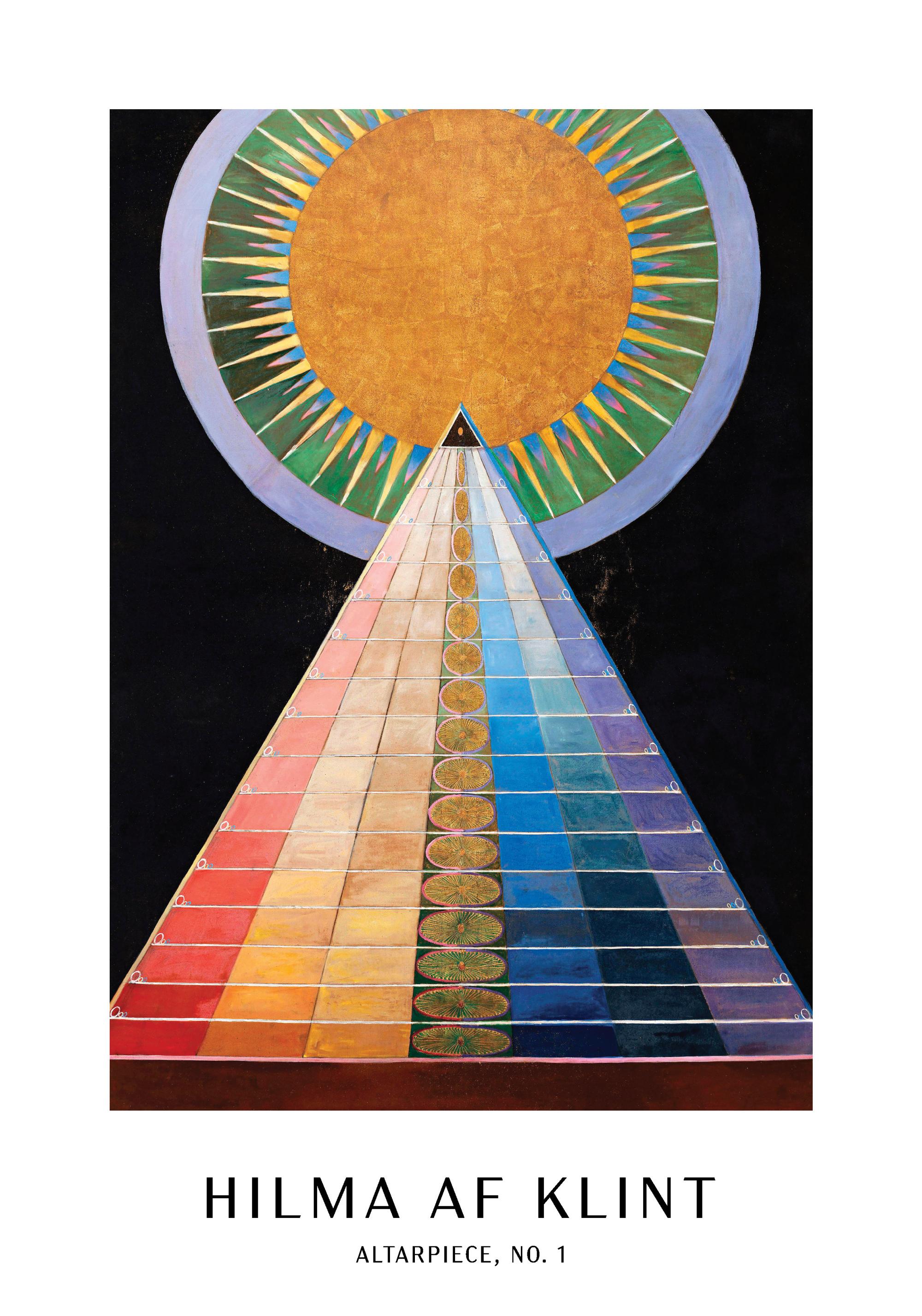 Print - Altarpiece, No.1 by Hilma af Klint