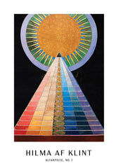 Print - Altarpiece, No.1 by Hilma af Klint