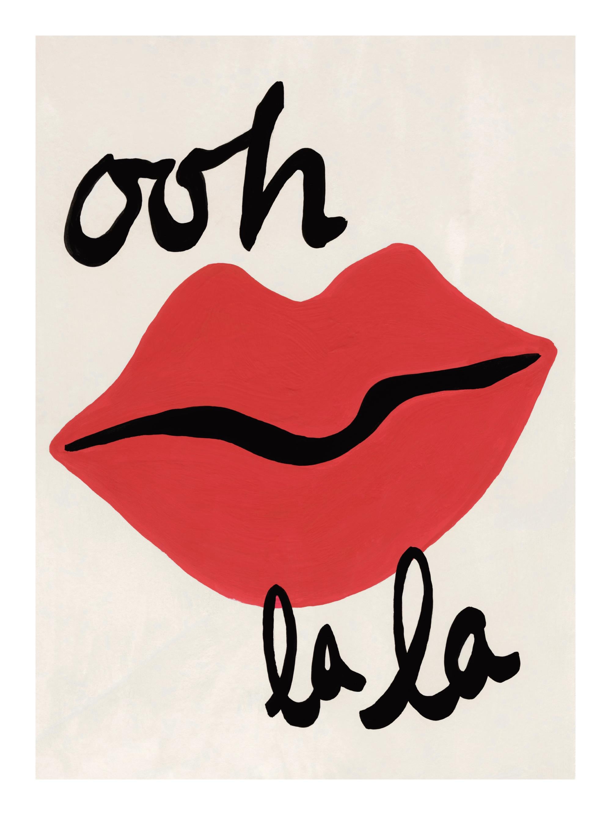 Red Lips Print
