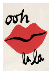 Red Lips Print