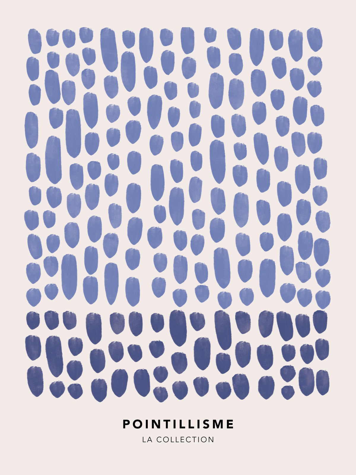 Dots in Blue No1 Print