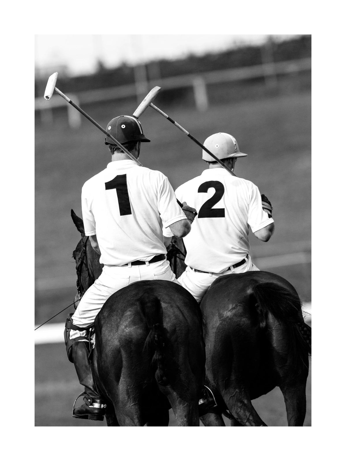 Polo Players Print