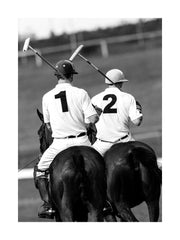 Polo Players Print