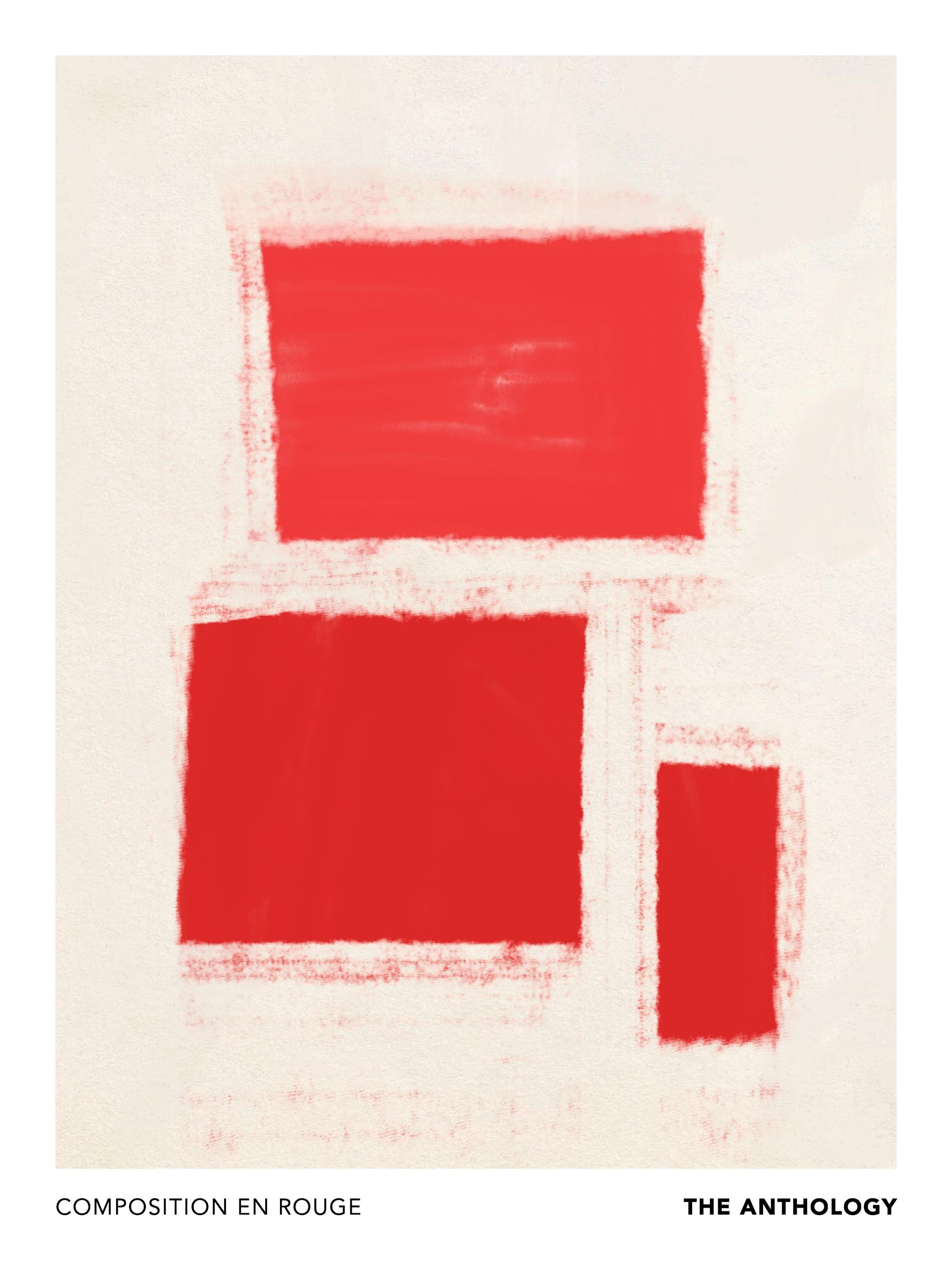 En Rouge No2 Print
