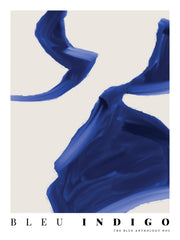 Indigo Abstract No2 Print