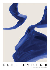Indigo Abstract No2 Print