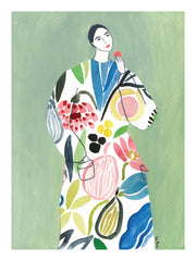 La Poire - Pear Coat Print