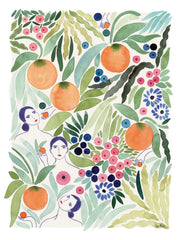 La Poire - Fruit Friends Print