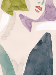 Lady in Aquarelle No2 Print