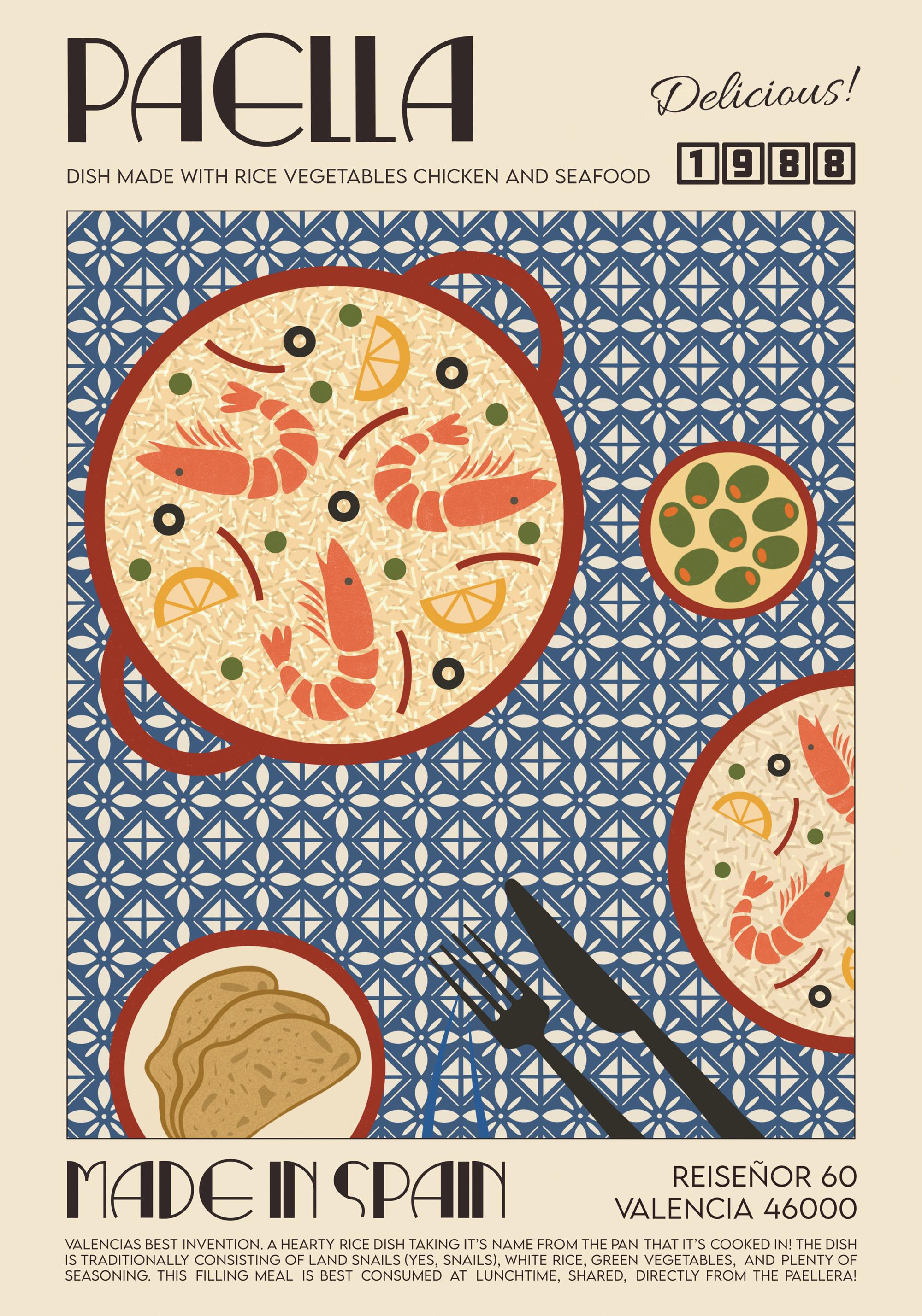 We made something nice - The Paella Print