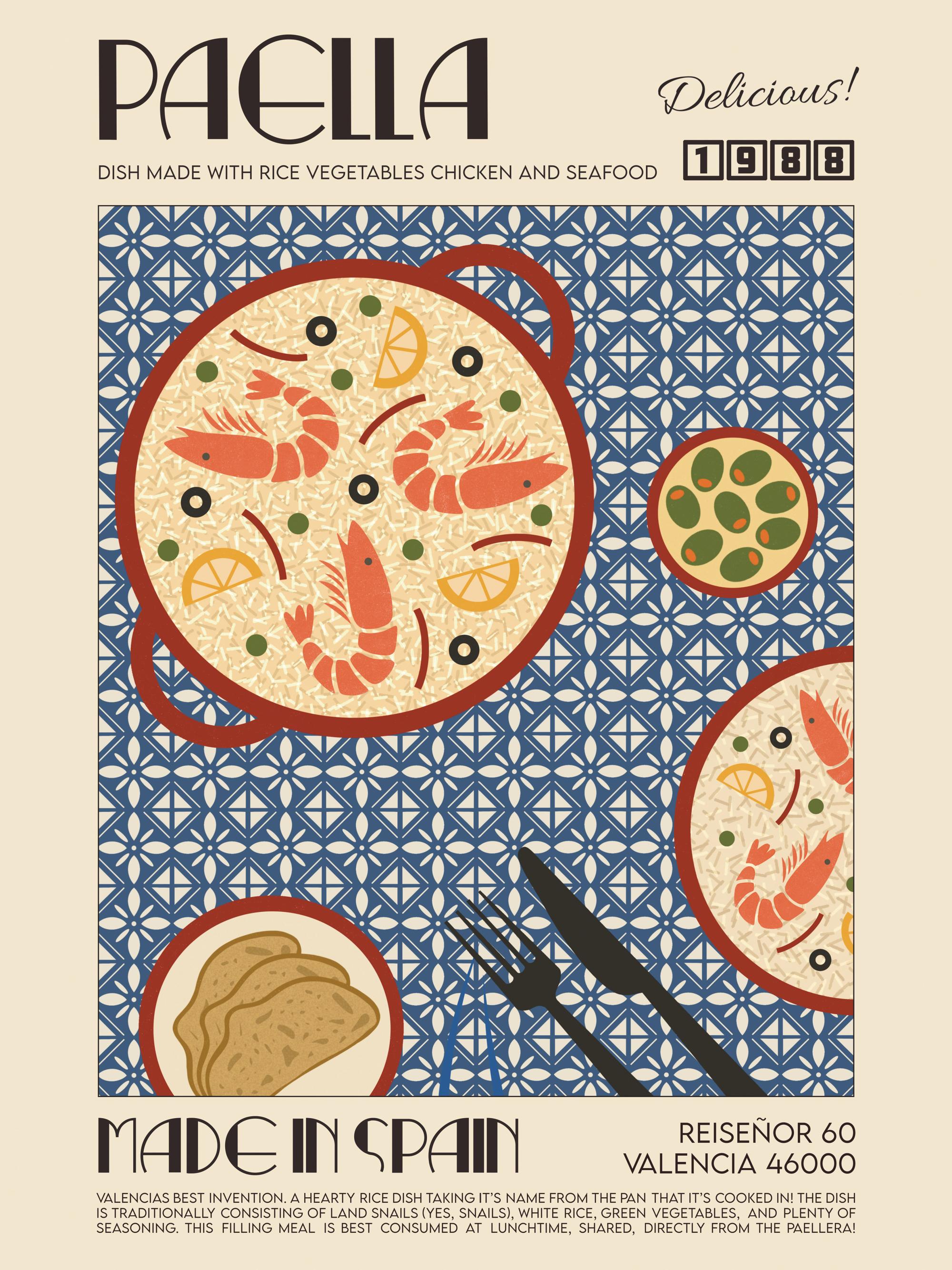 We made something nice - The Paella Print