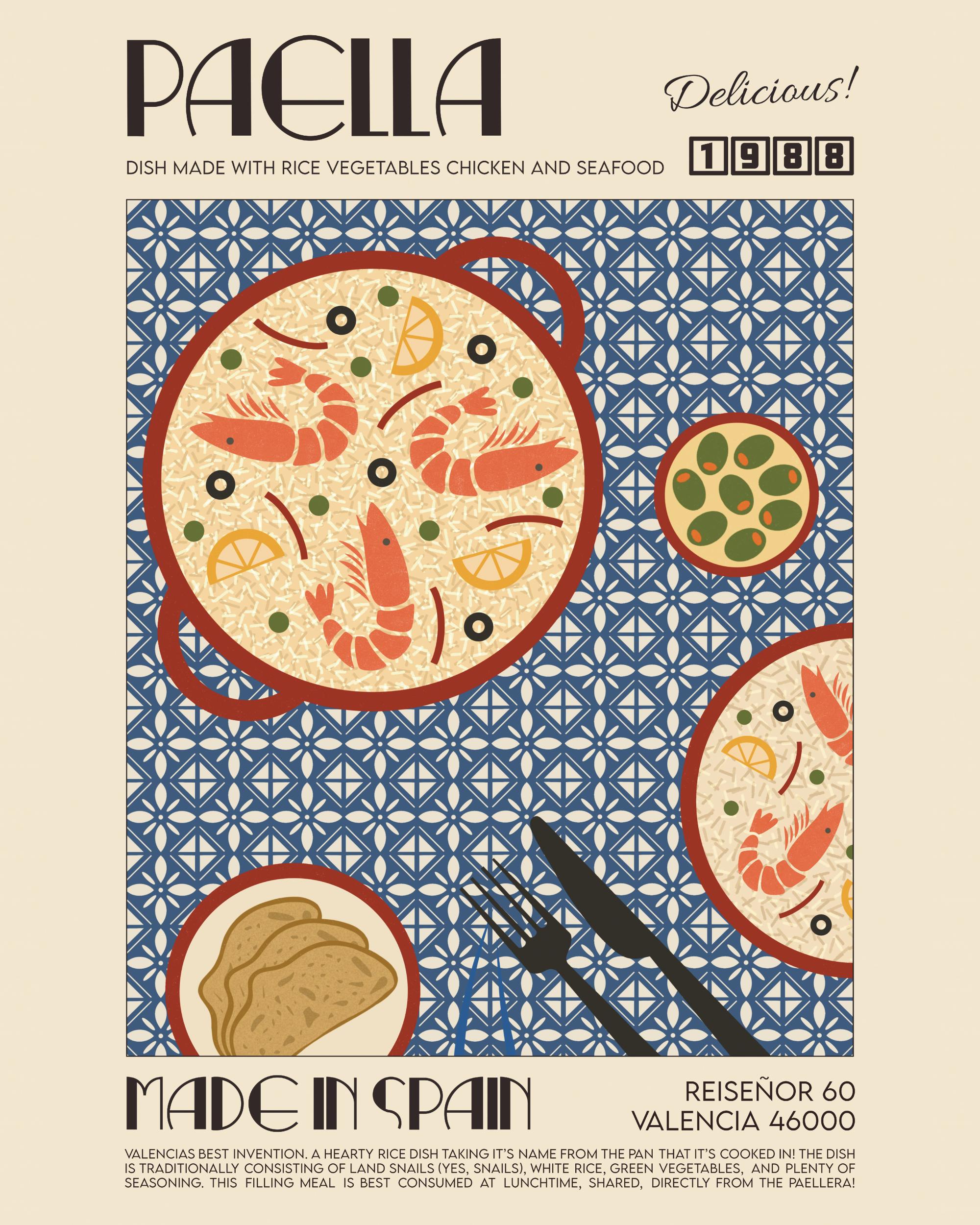 We made something nice - The Paella Print