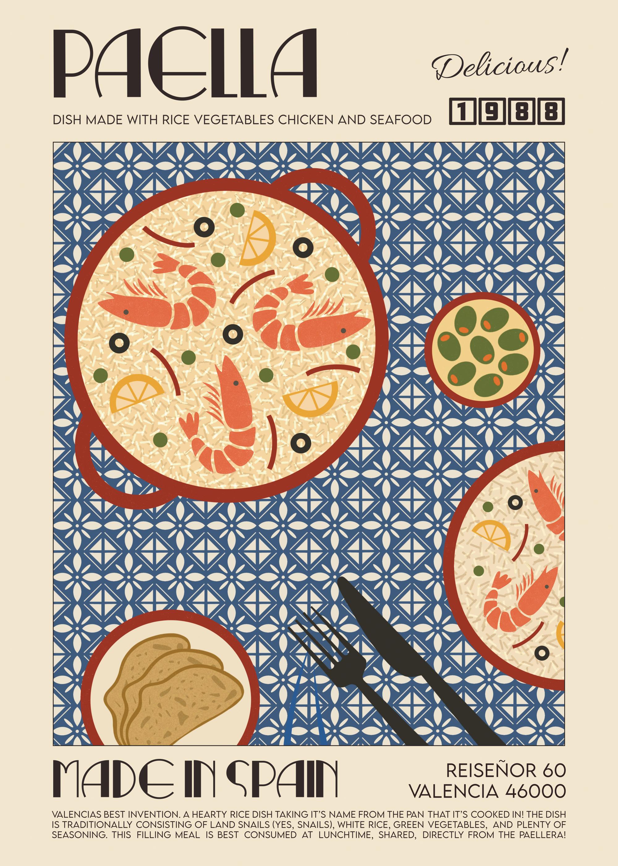 We made something nice - The Paella Print