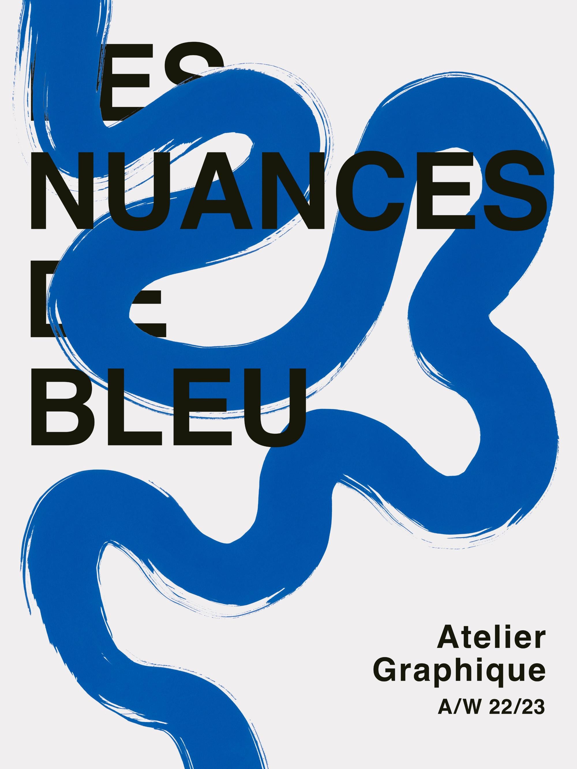 Les Nuances de Bleu Print