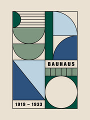 Bauhaus Composition Print