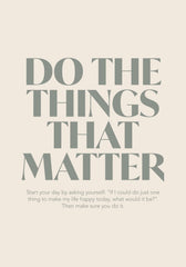 Things That Matter Print