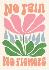 No Rain. No Flowers Print