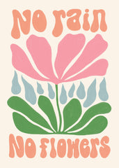 No Rain. No Flowers Print