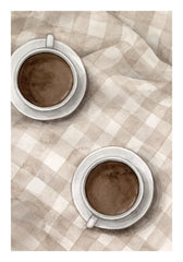 Cups of Coffee Print