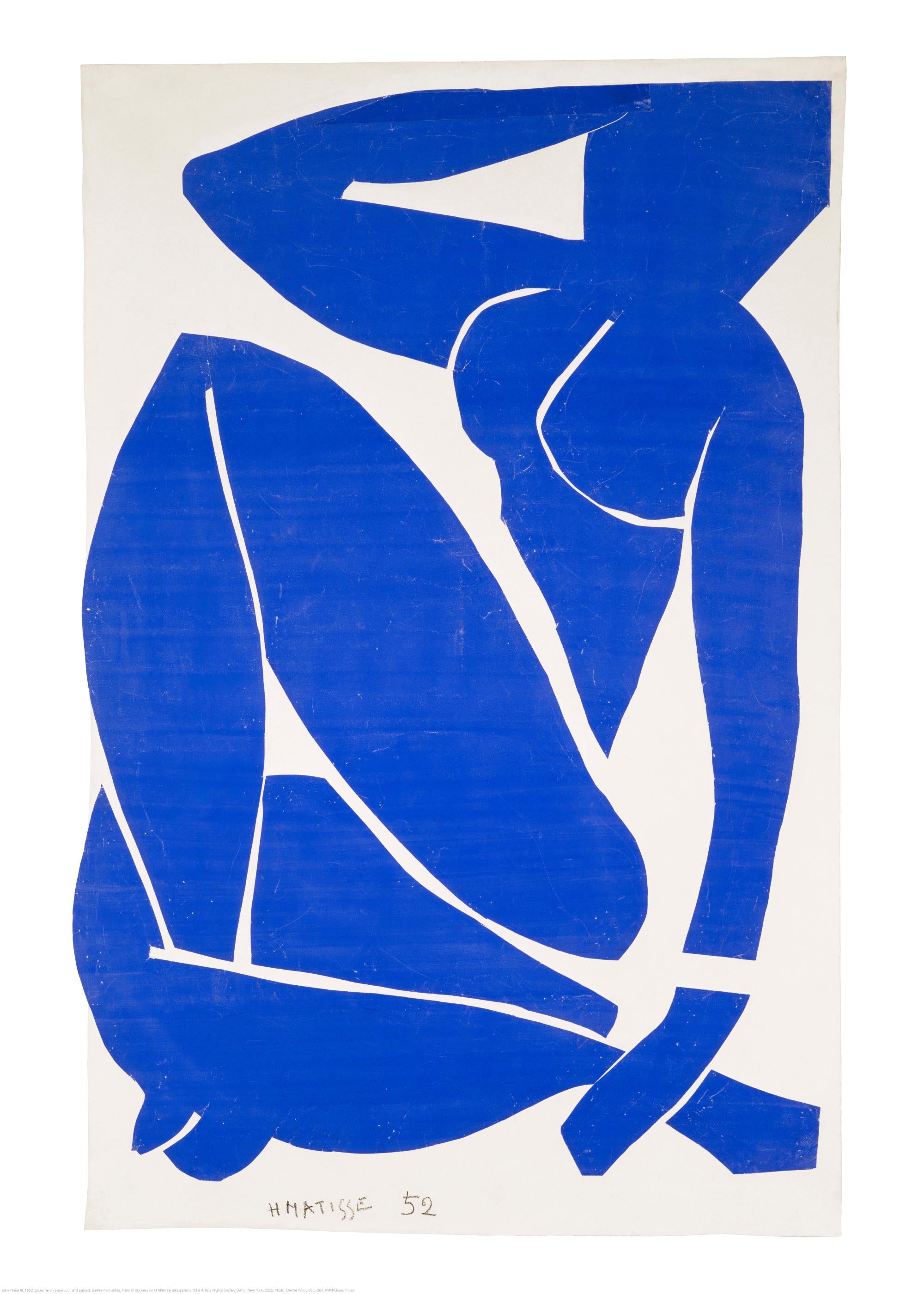 Matisse - Blue Nude III Print