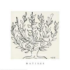 Matisse - The Plane Tree Square Print