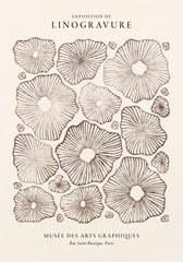 Linocut Exhibition Print