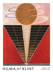 Print - Group X, No.2, Altarpiece by Hilma af Klint