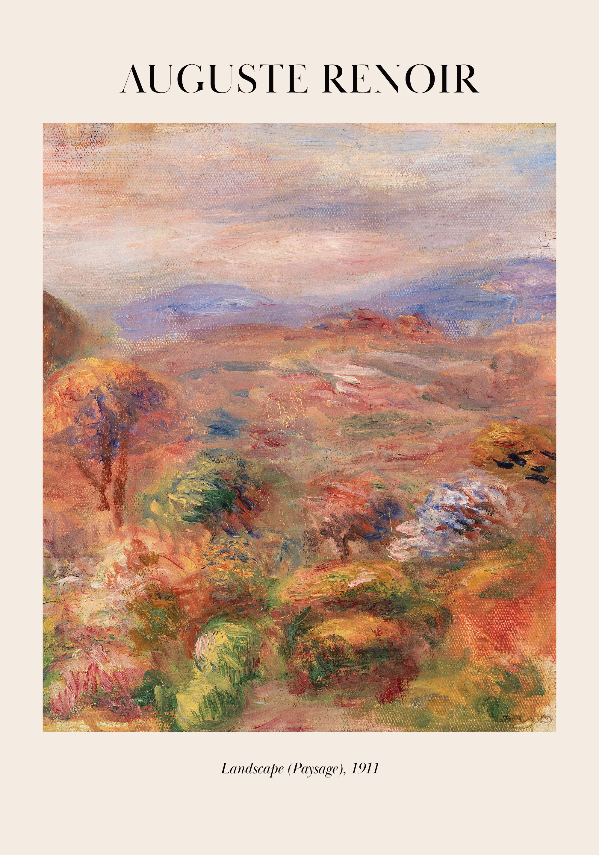 Renoir - Landscape (Paysage) Print