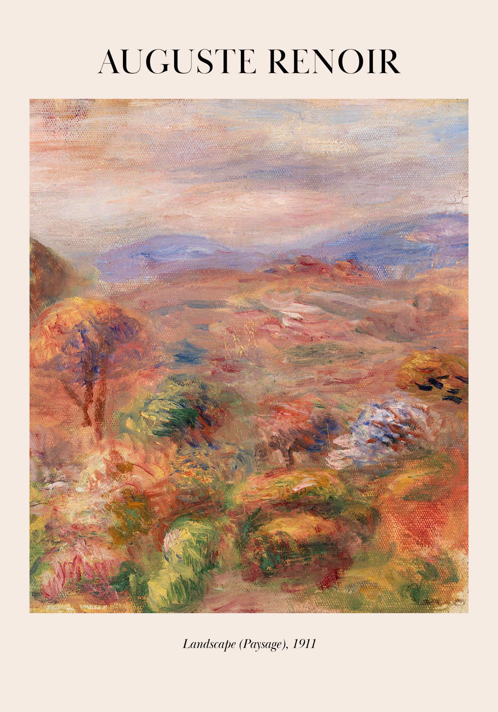 Renoir - Landscape (Paysage) Print