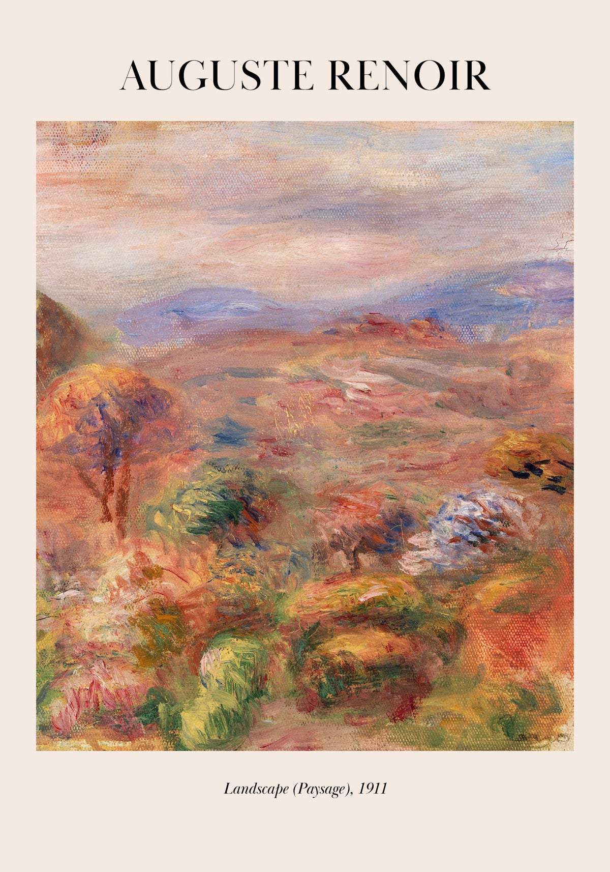 Renoir - Landscape (Paysage) Print