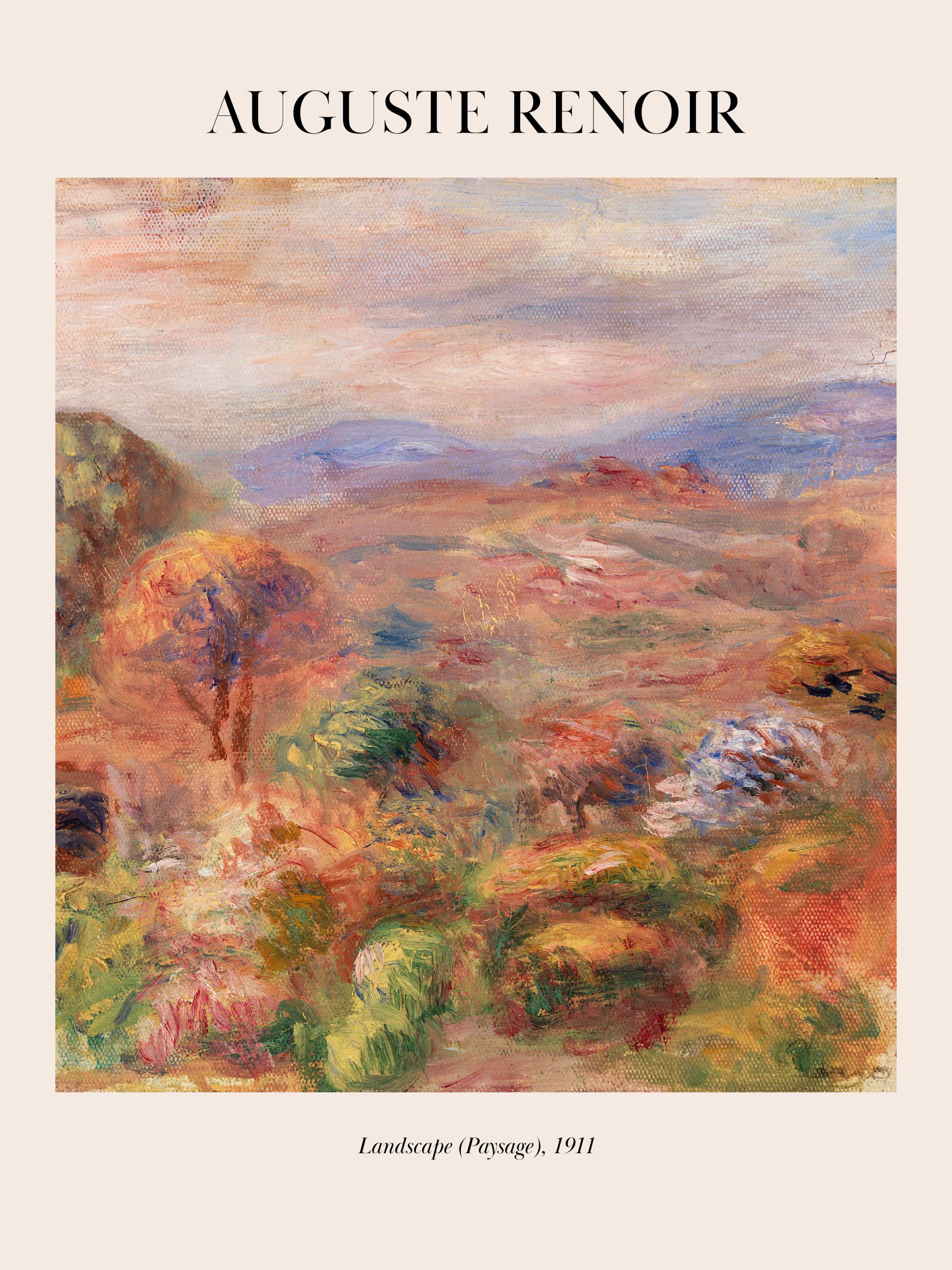 Renoir - Landscape (Paysage) Print