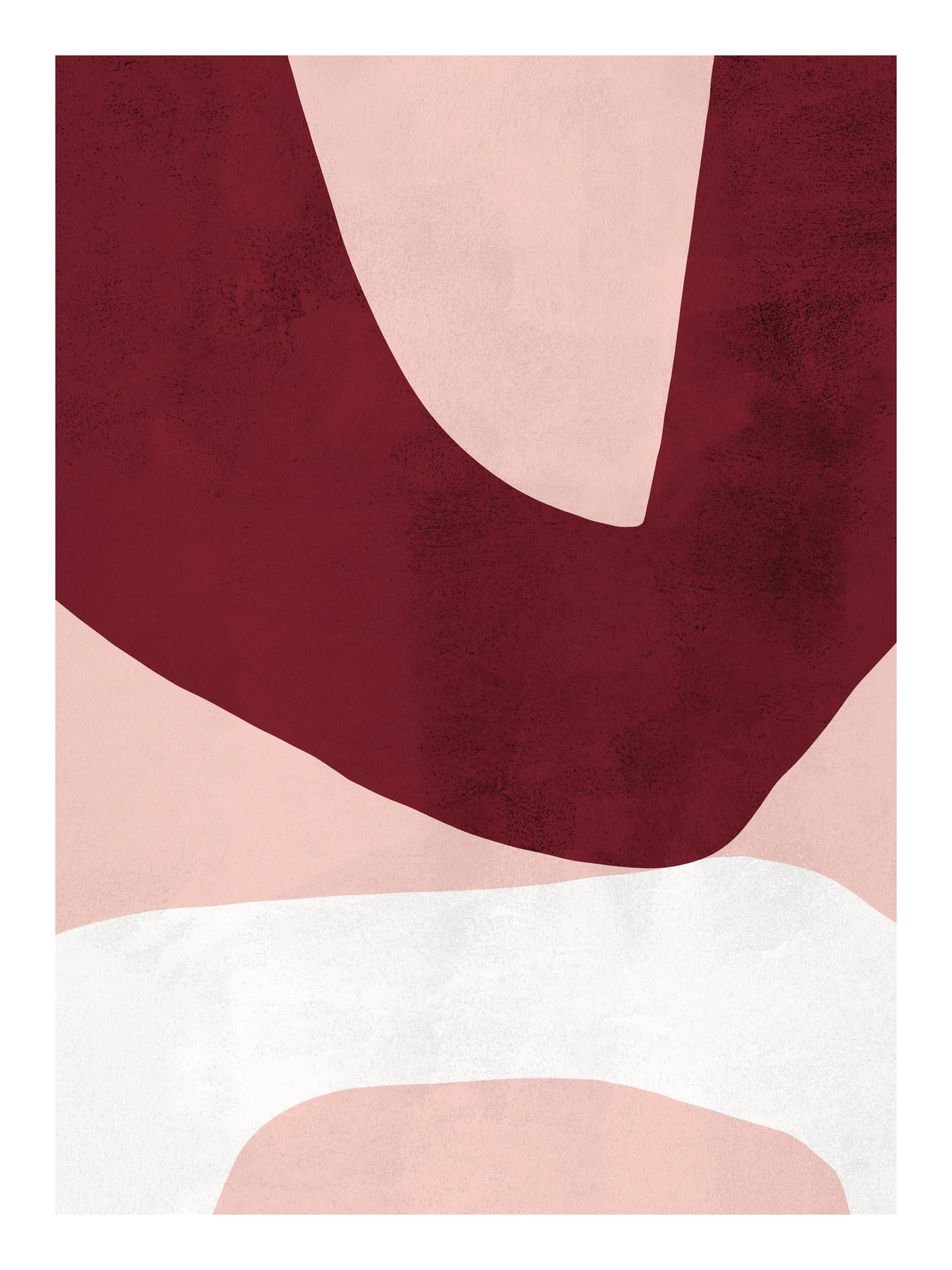 Asymmetrical Shapes No2 Print