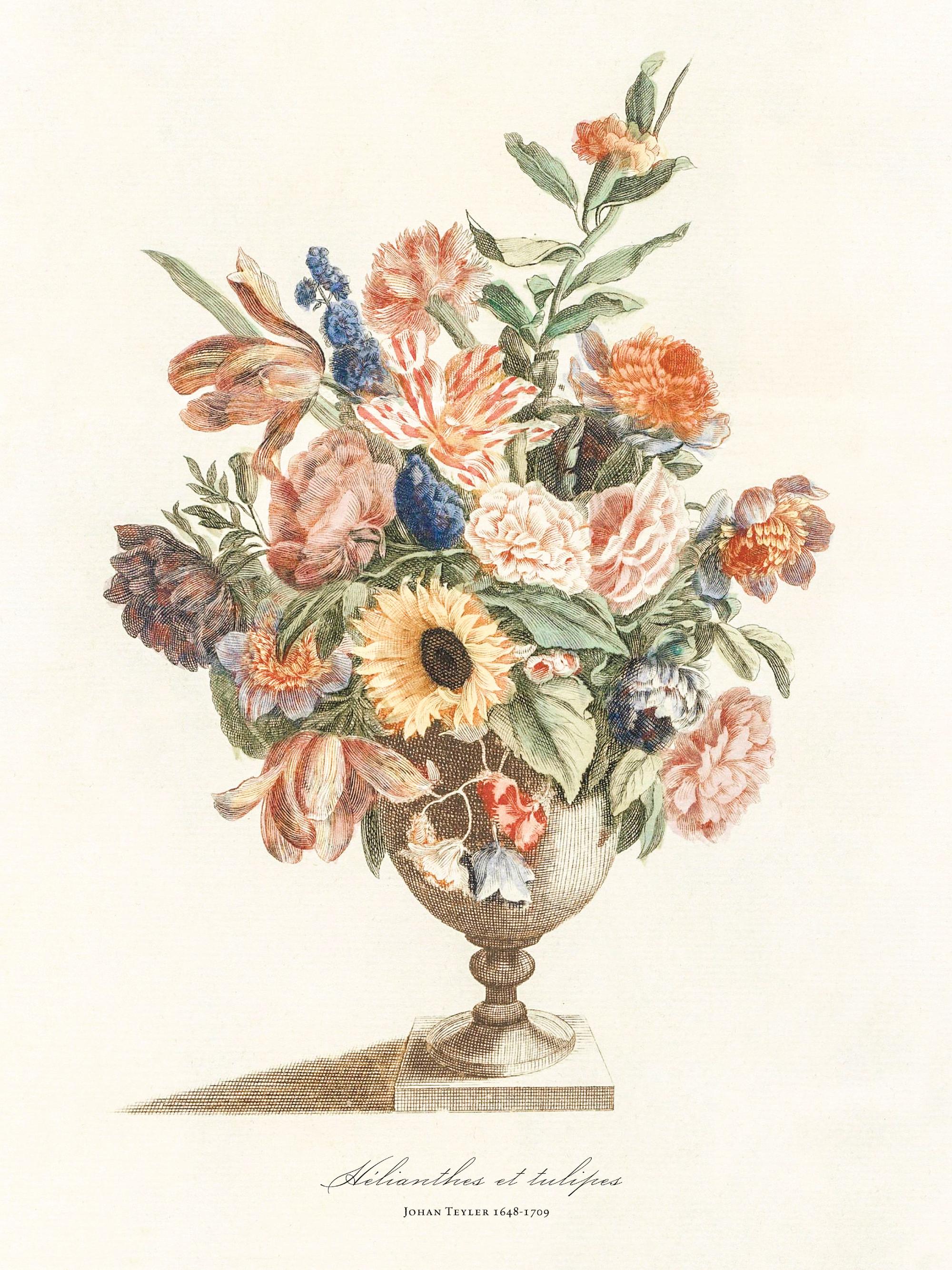 Vintage Bouquet Print