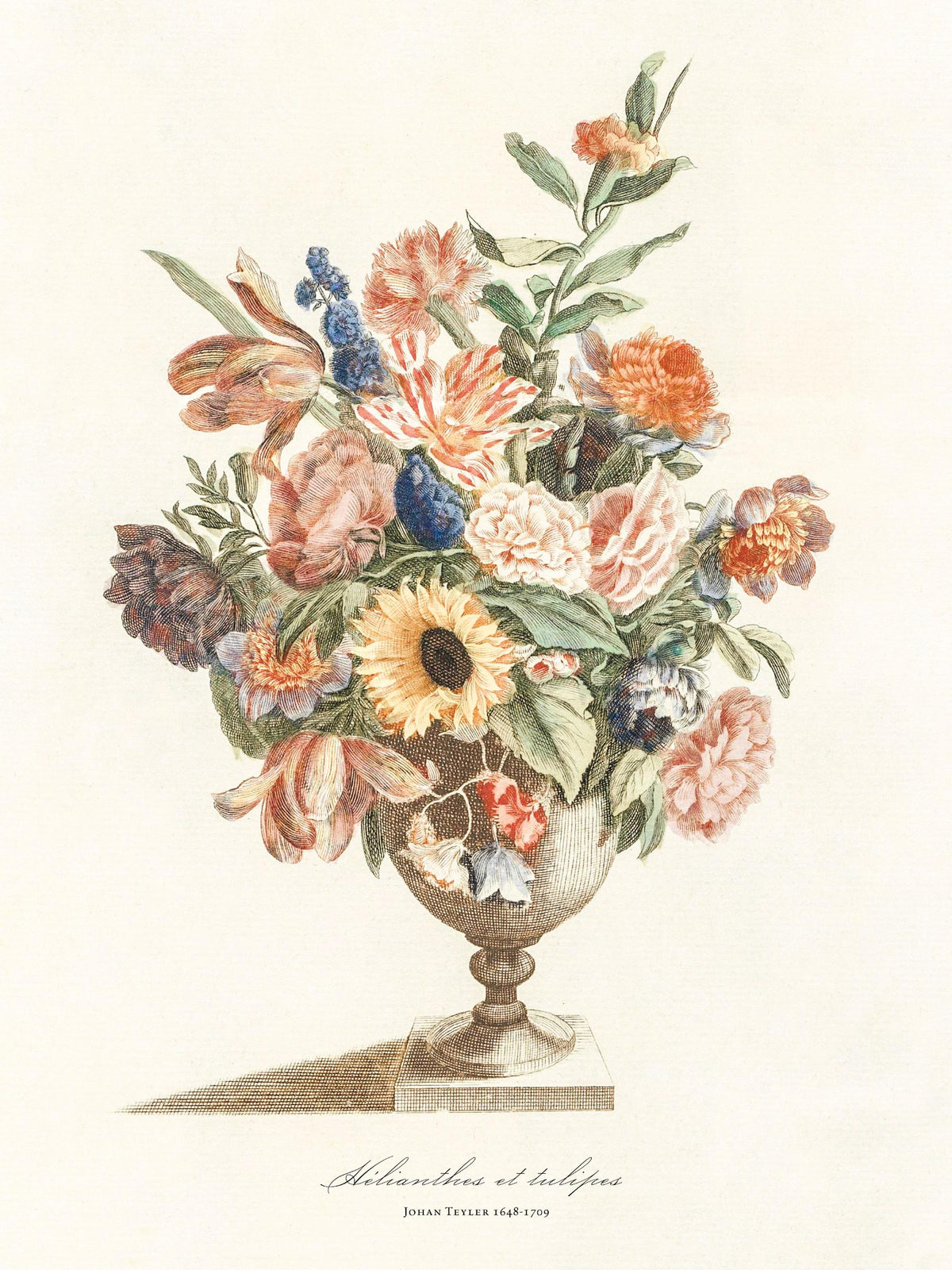 Vintage Bouquet Print
