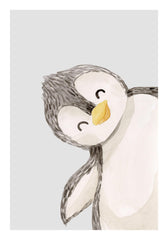 Playful Penguin Print