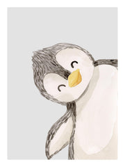 Playful Penguin Print