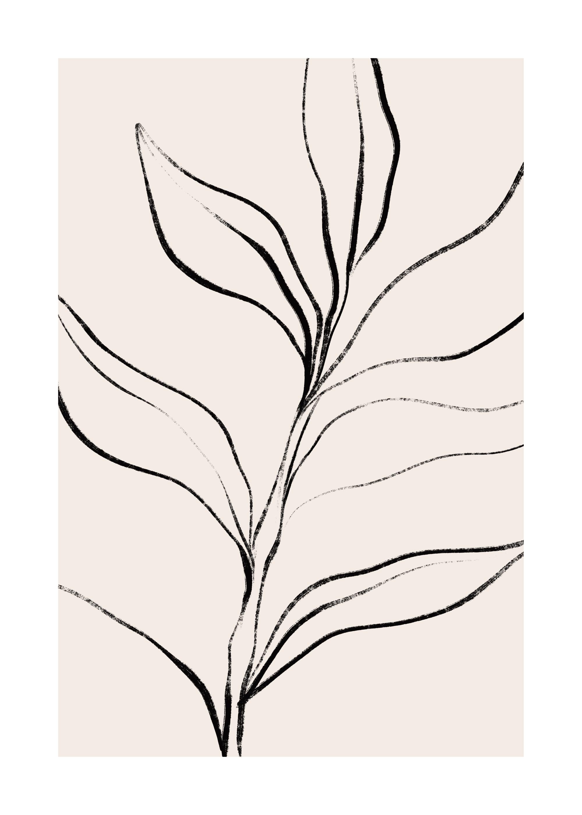 Botanical Lines Print