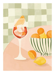 Citrus and Drinks Print