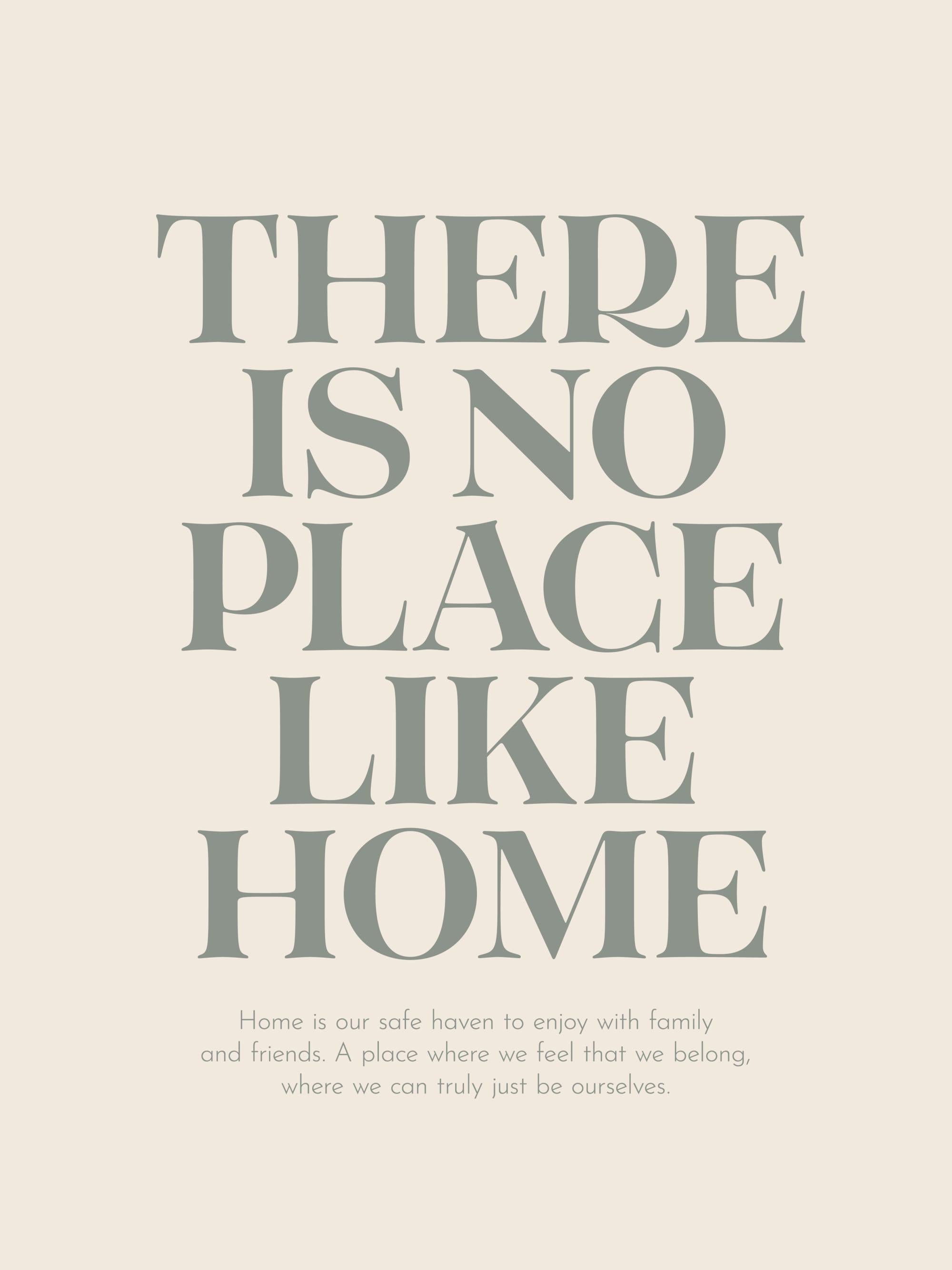 No Place Like Home Print