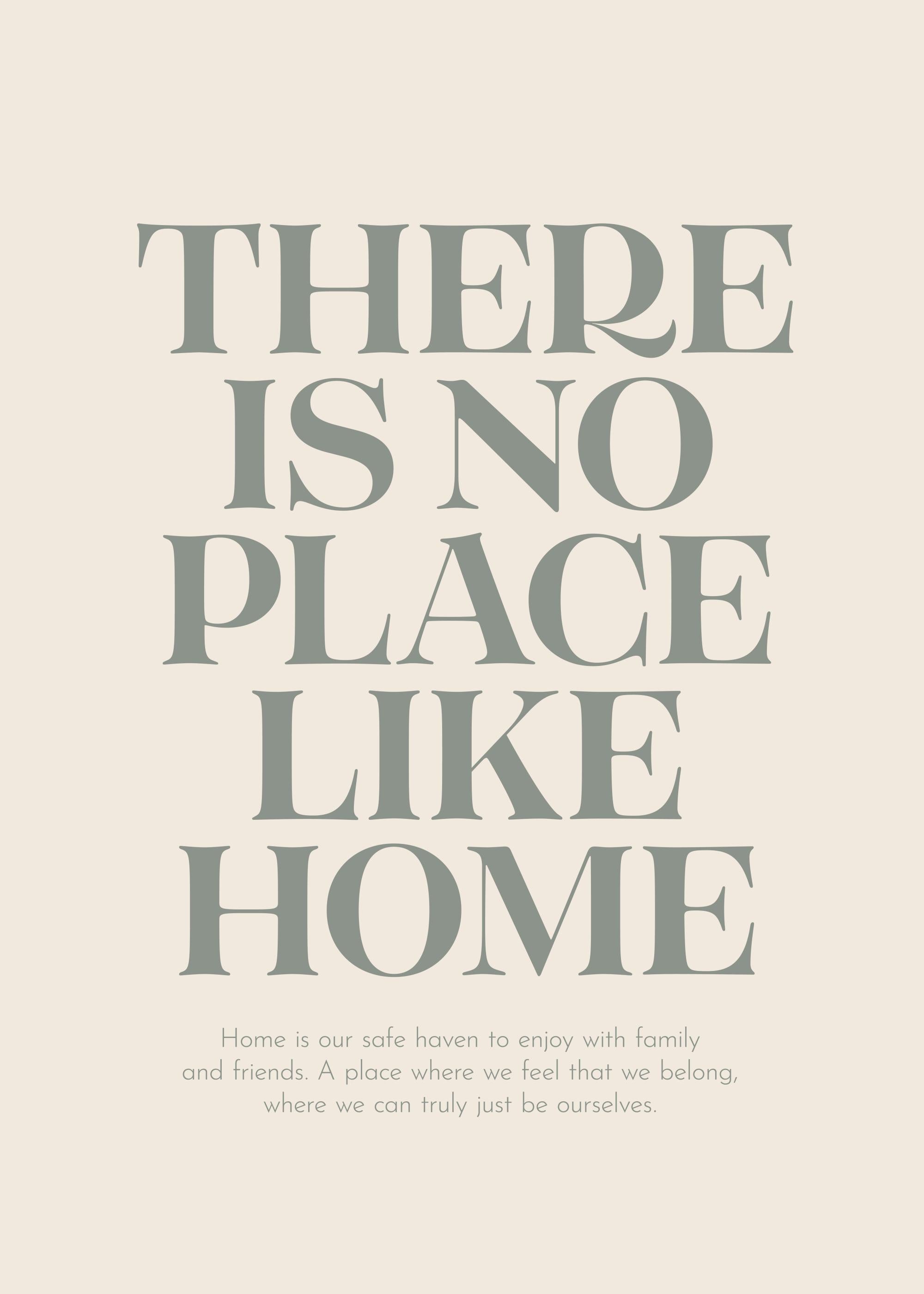 No Place Like Home Print