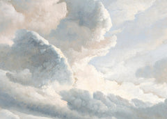 Simon Denis - Study of Clouds with a Sunset near Rome Print