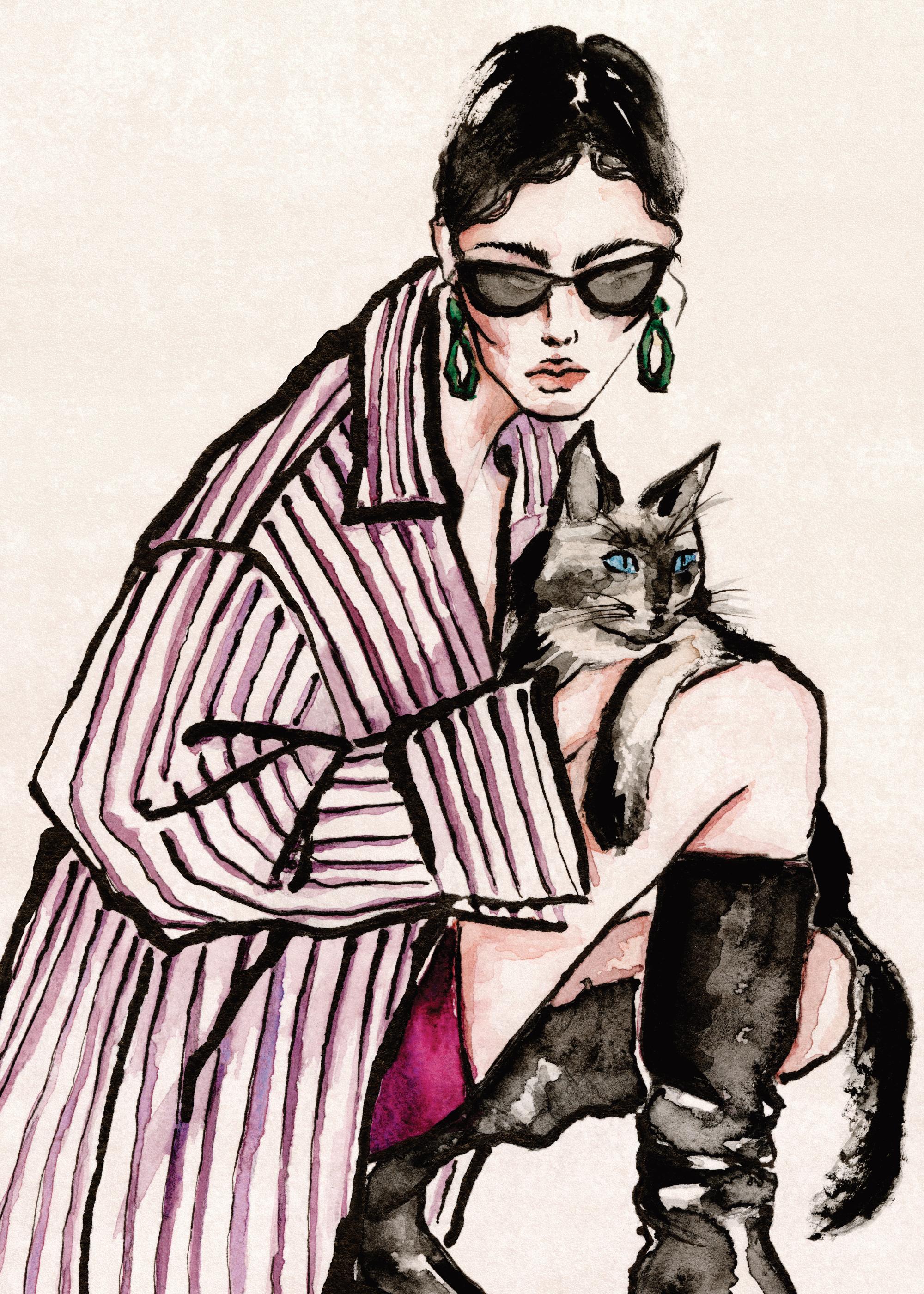 Cat Lady Print