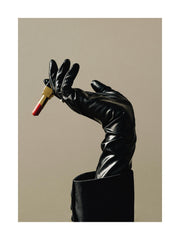 Lipstick and Leather Print