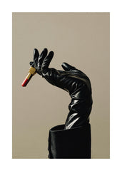 Lipstick and Leather Print