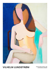 Vilhelm Lundstrøm - Seated Female Model Print